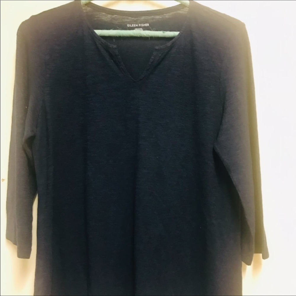 Eileen Fisher 3/4 Sleeve Lightweight Sweater XS